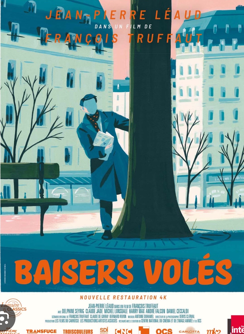 BAISERS VOLES, François Truffaut 1968. Jean-Pierre Léaud, Claude Jade (societe)@@@.jpg